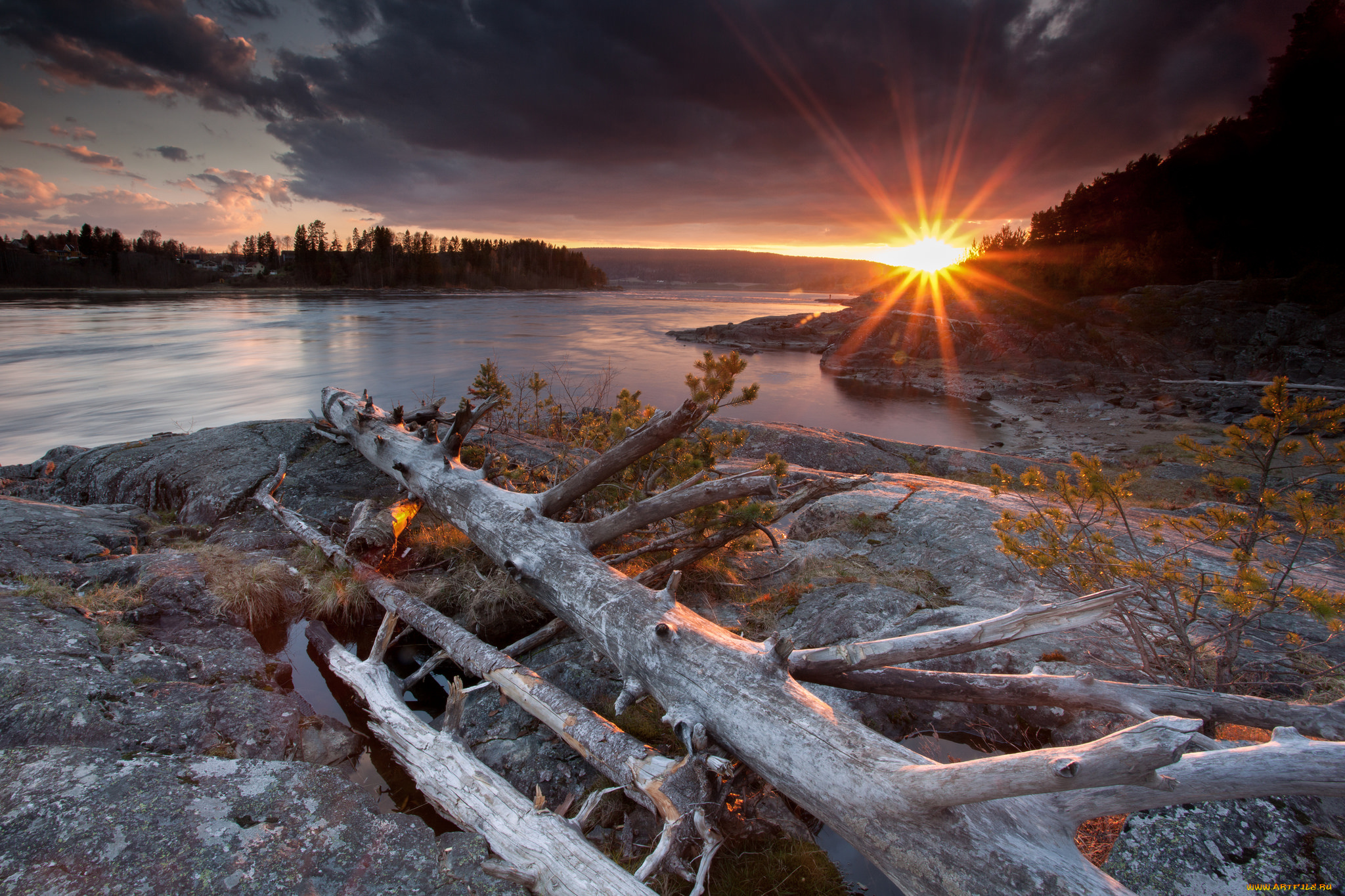 природа, восходы, закаты, рассвет