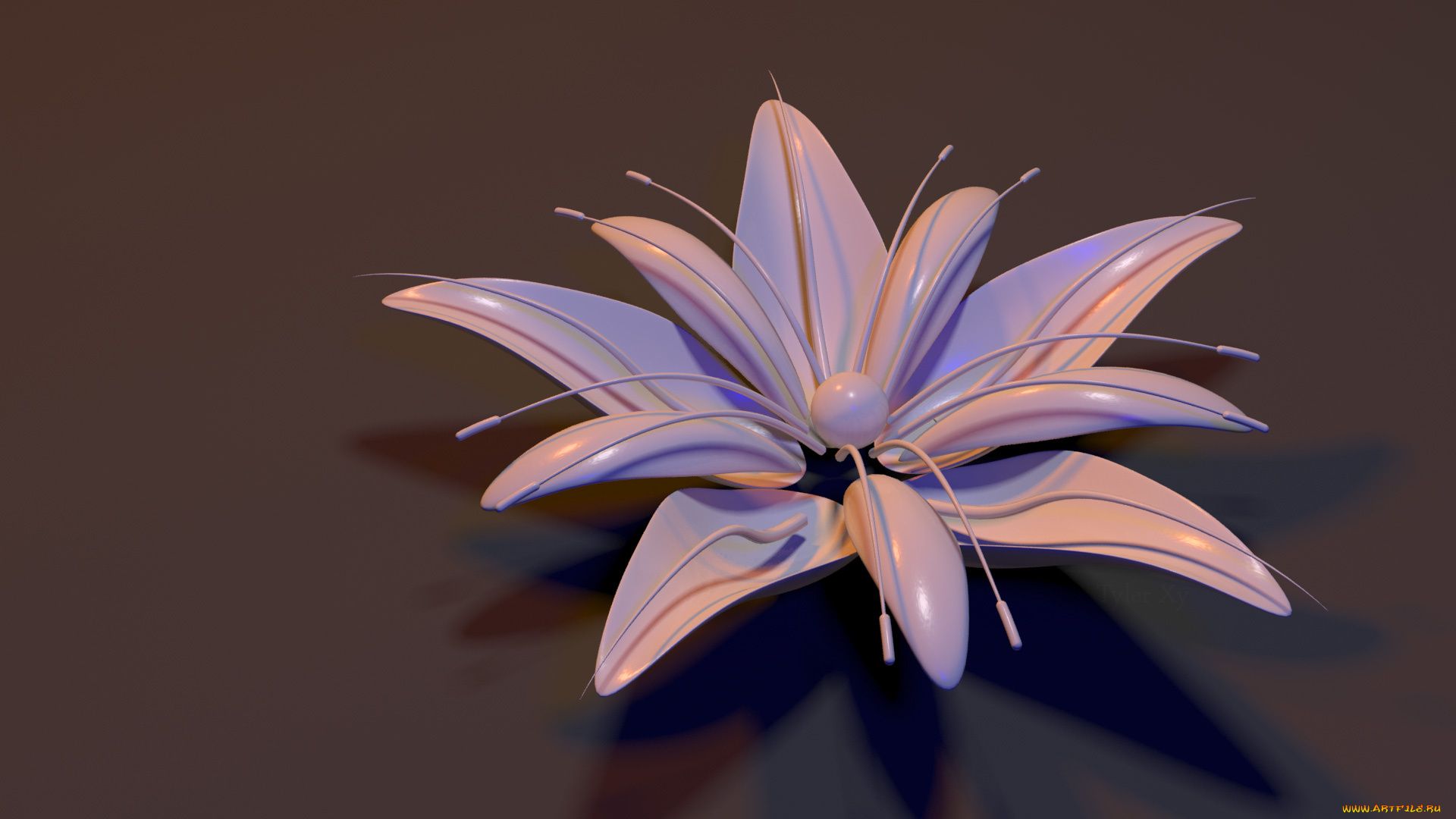 3д, графика, цветы, , flowers, фон, лепестки