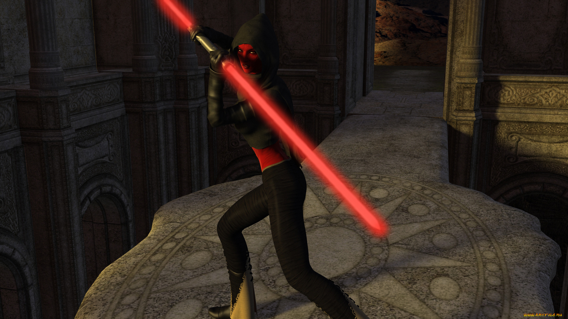 3д, графика, фантазия, , fantasy, фон, взгляд, девушка