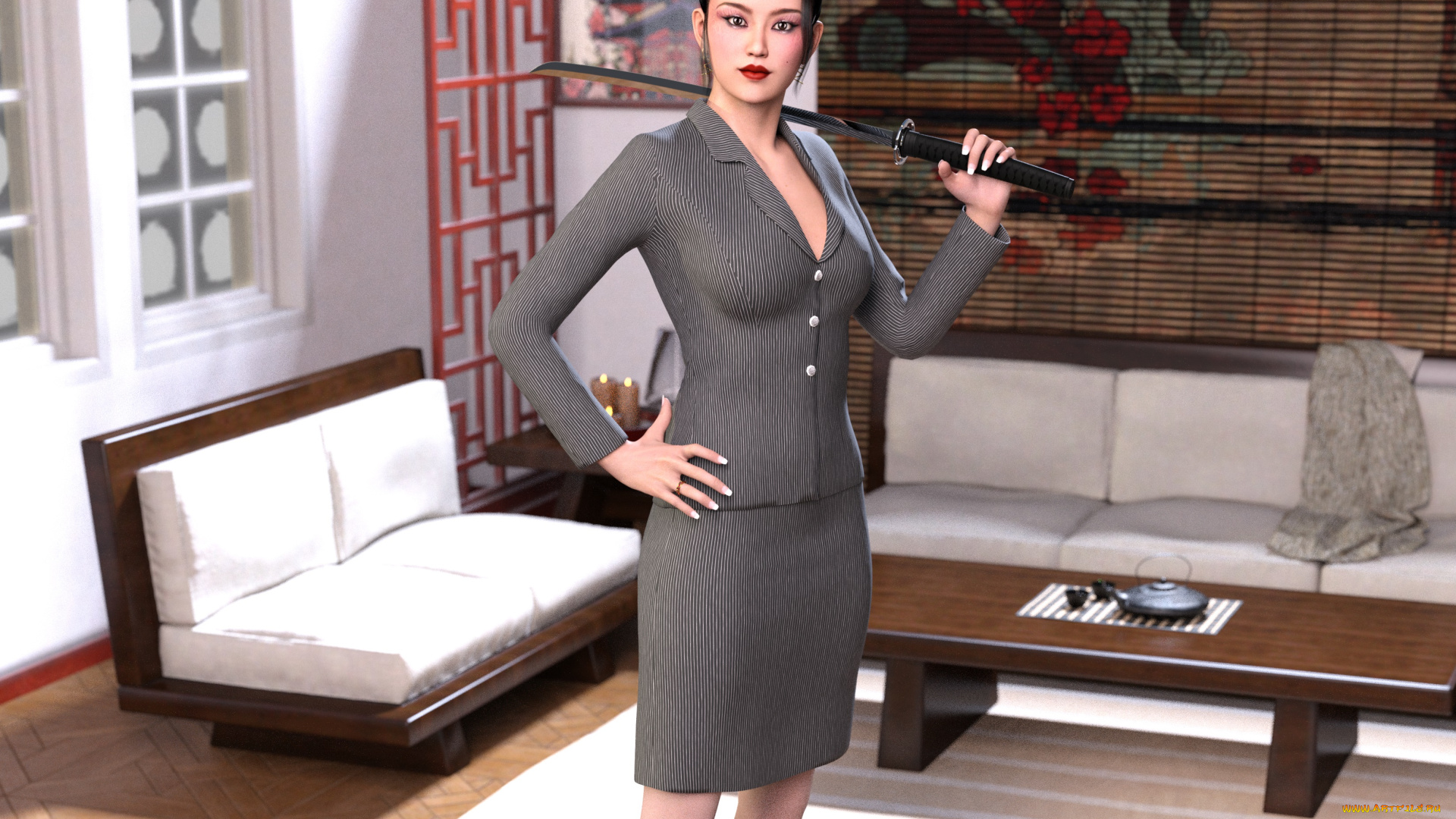 3д, графика, люди, , people, фон, взгляд, девушка