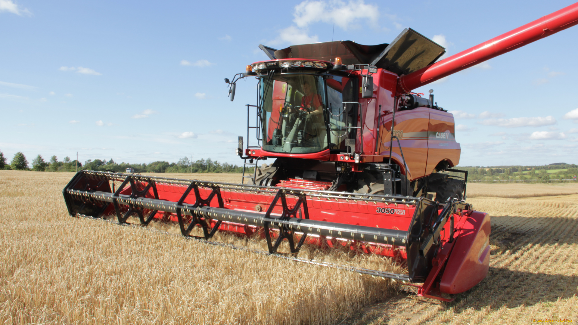 техника, комбайны, case
