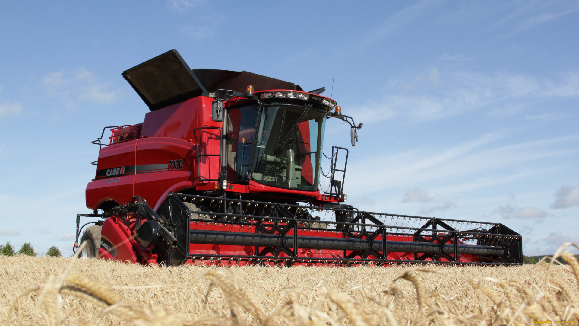 техника, комбайны, case