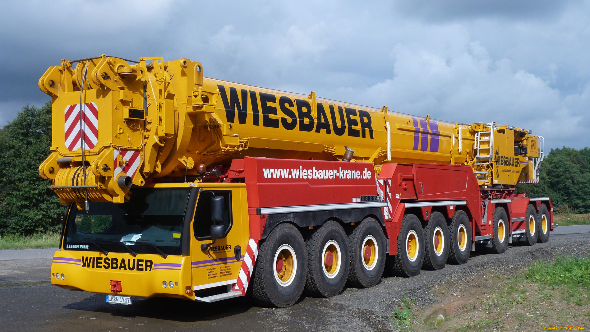 техника, краны, автокран