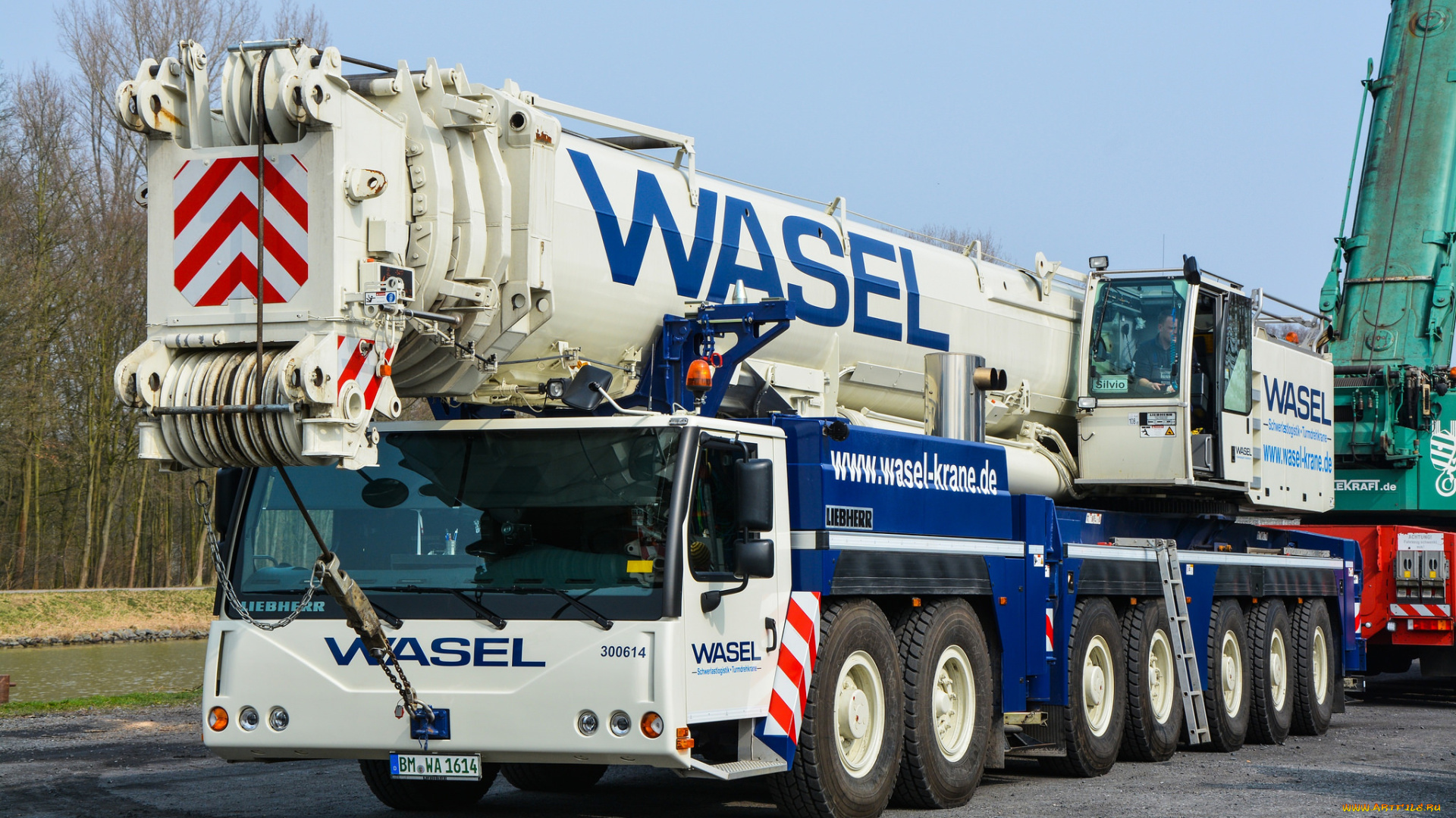 техника, краны, автокран