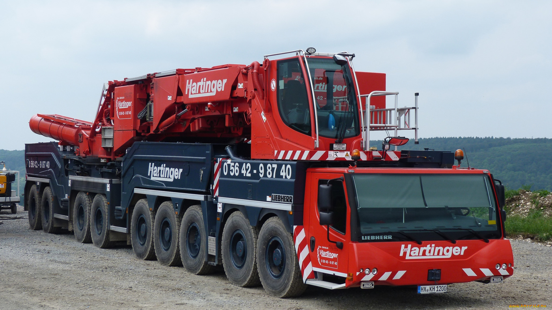 техника, краны, автокран