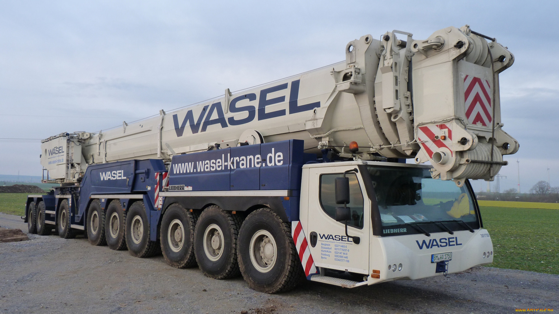 техника, краны, автокран