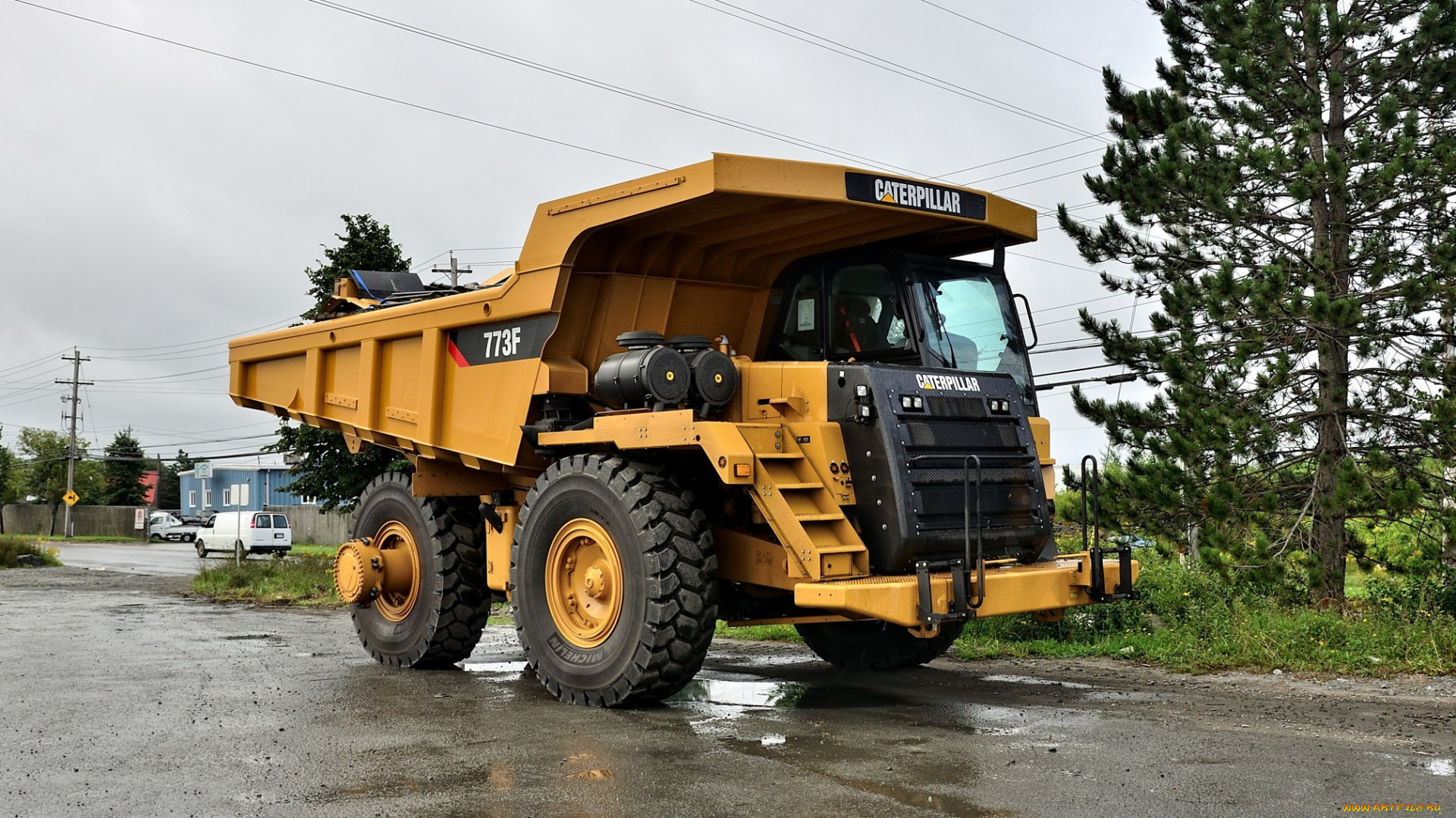 техника, строительная, техника, самосвал