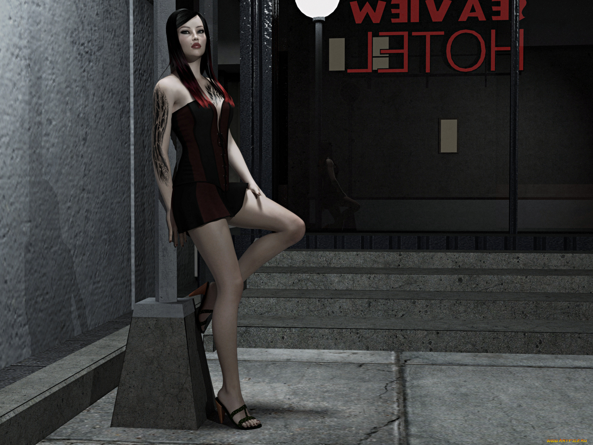 3д, графика, люди, , people, взгляд, девушка, фон