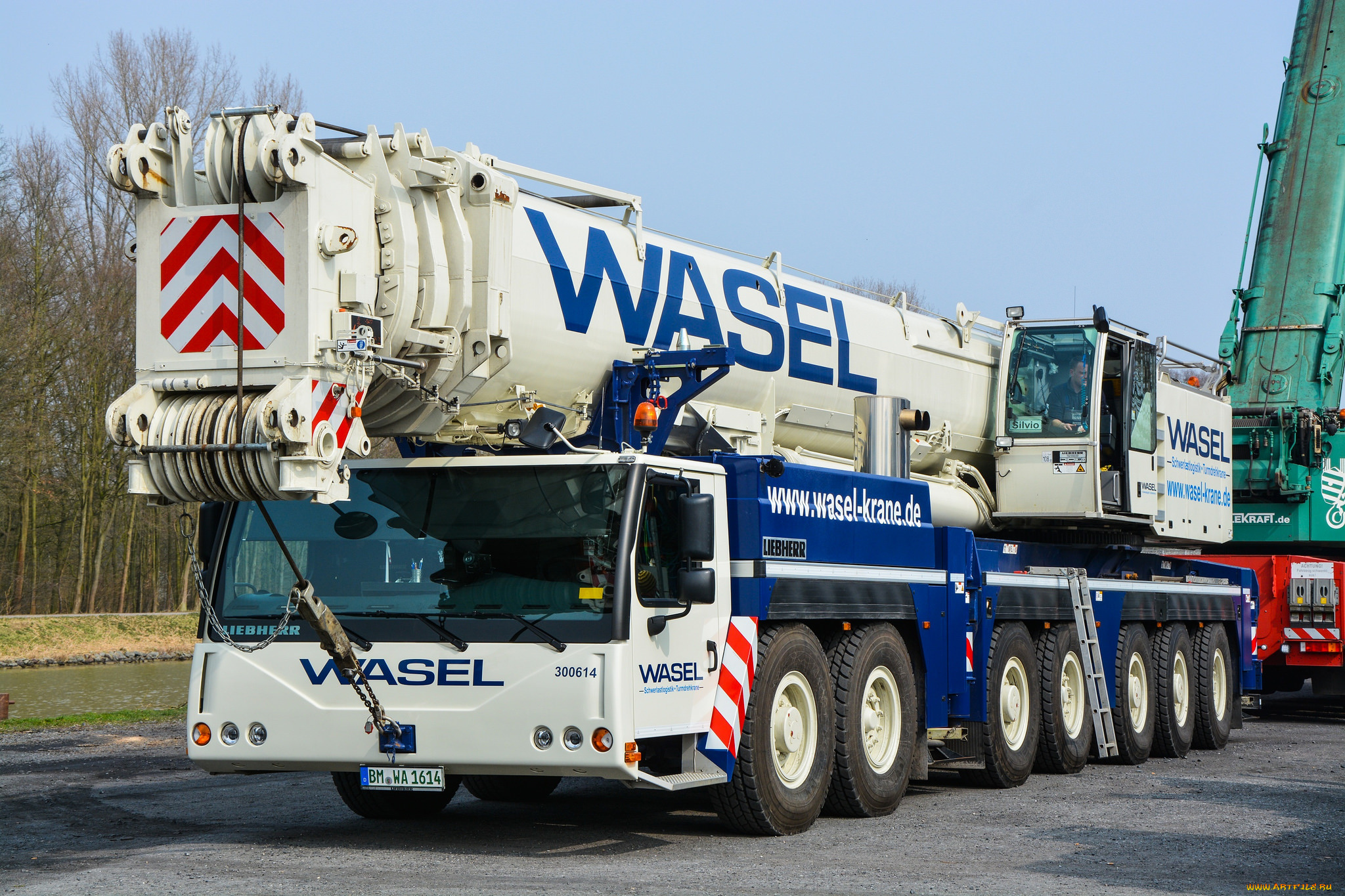 техника, краны, автокран