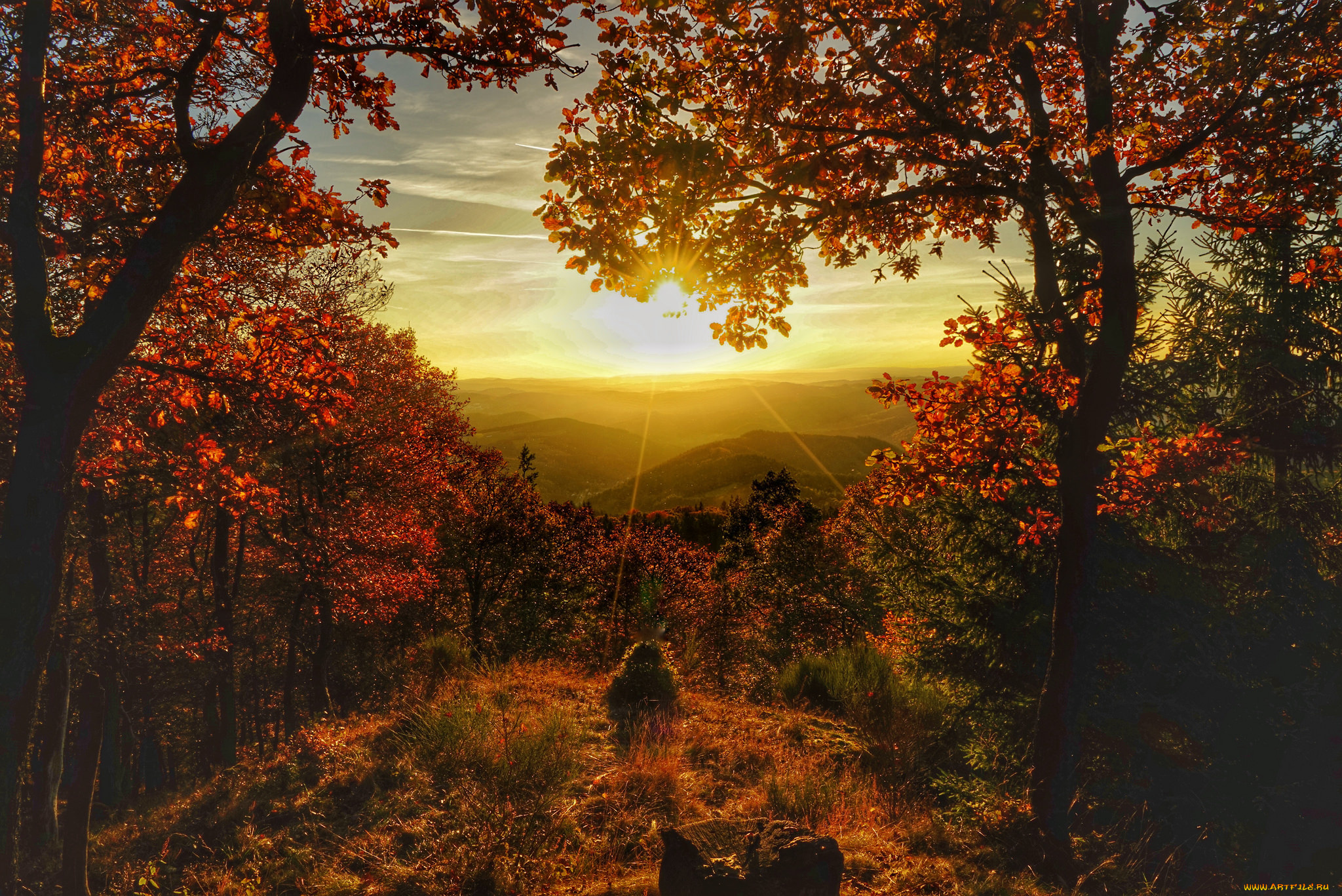 природа, восходы, закаты, рассвет