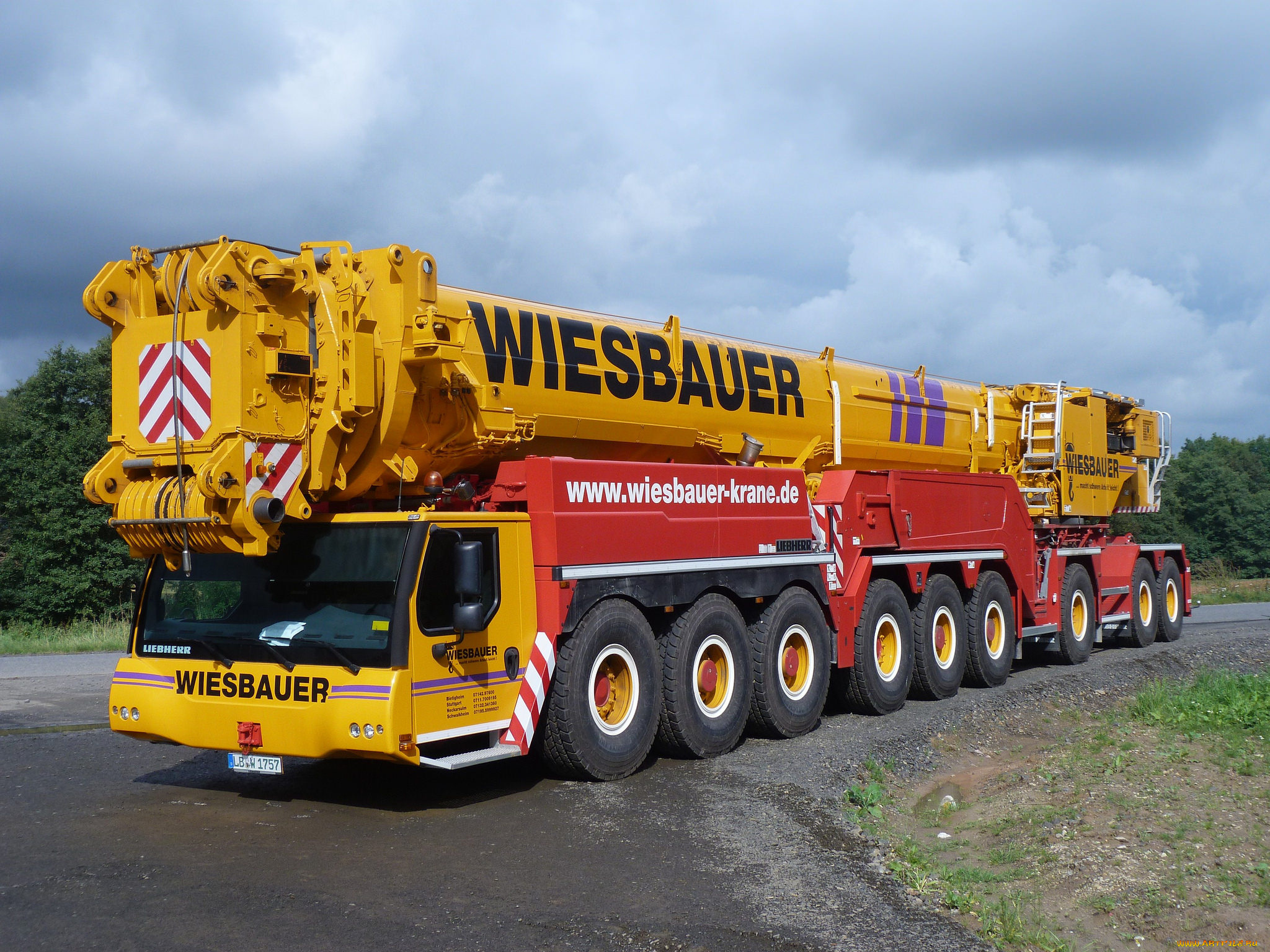 техника, краны, автокран