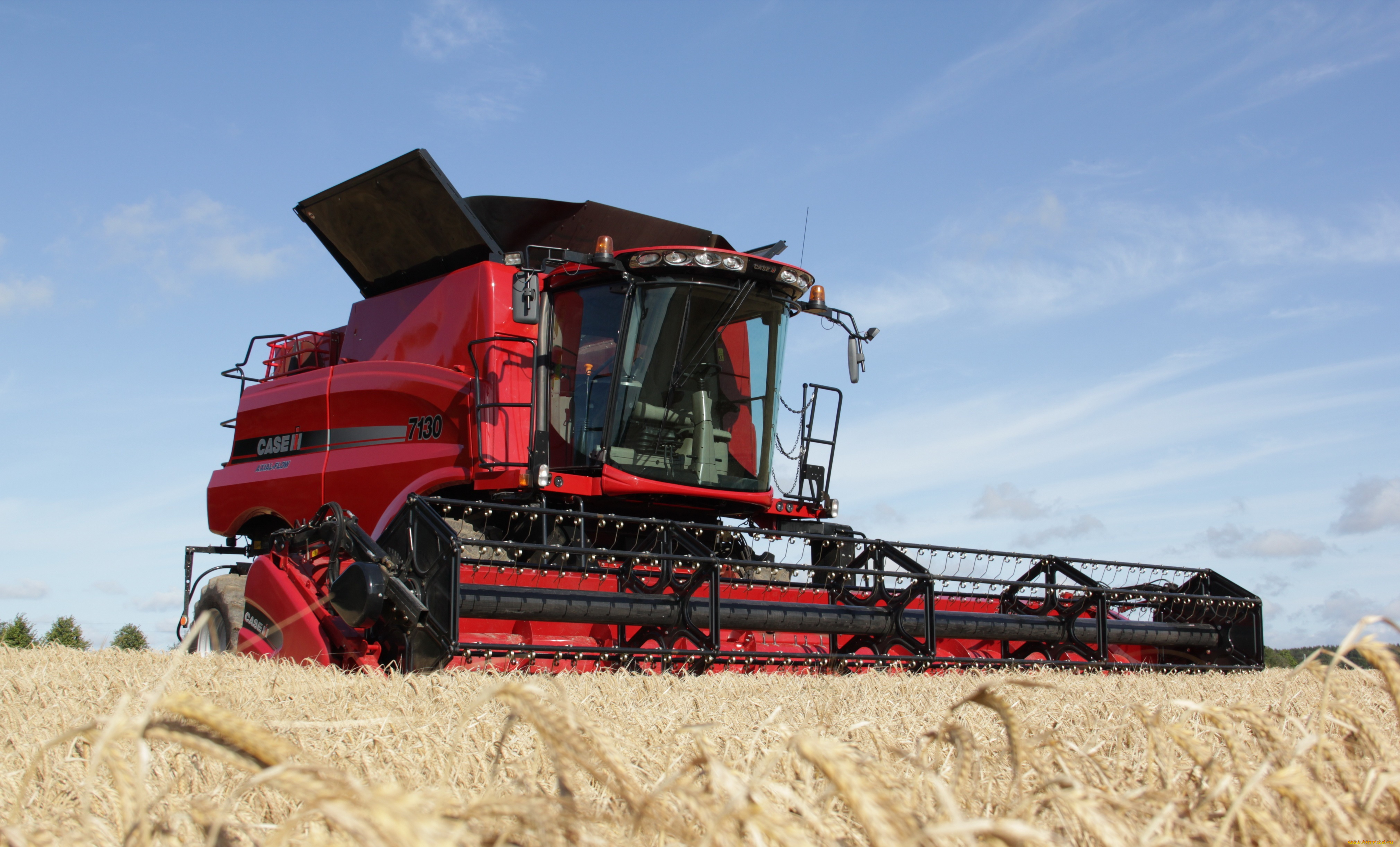 техника, комбайны, case
