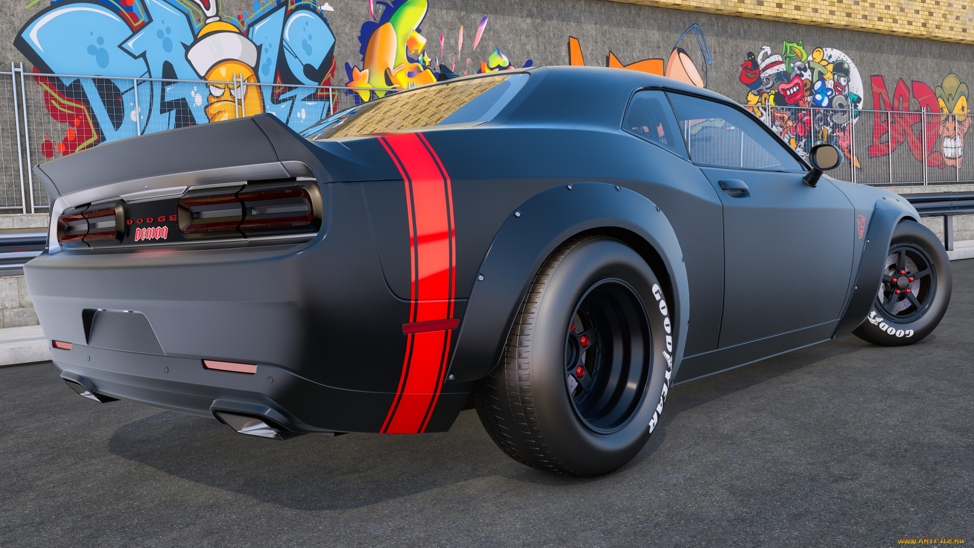 автомобили, 3д, фон, автомобиль