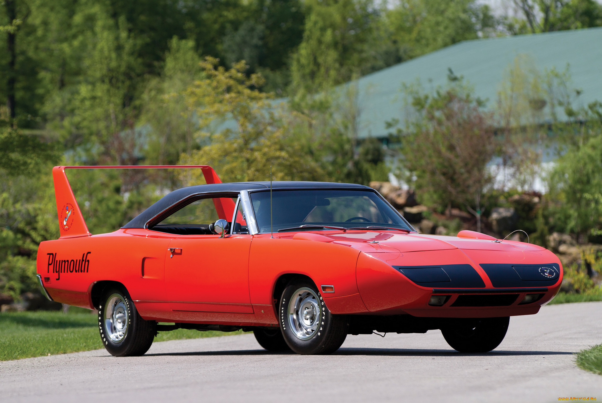 plymouth, road, runner, superbird, 1969, автомобили, plymouth, road, runner, superbird, 1969, оранжевый