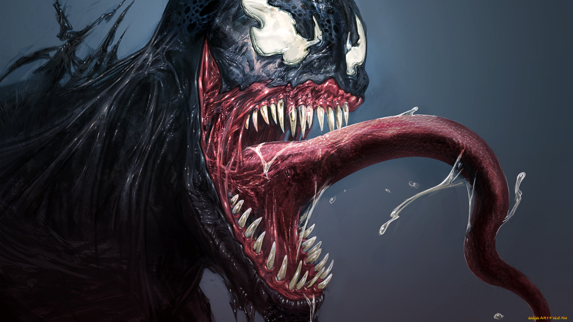 рисованное, кино, веном