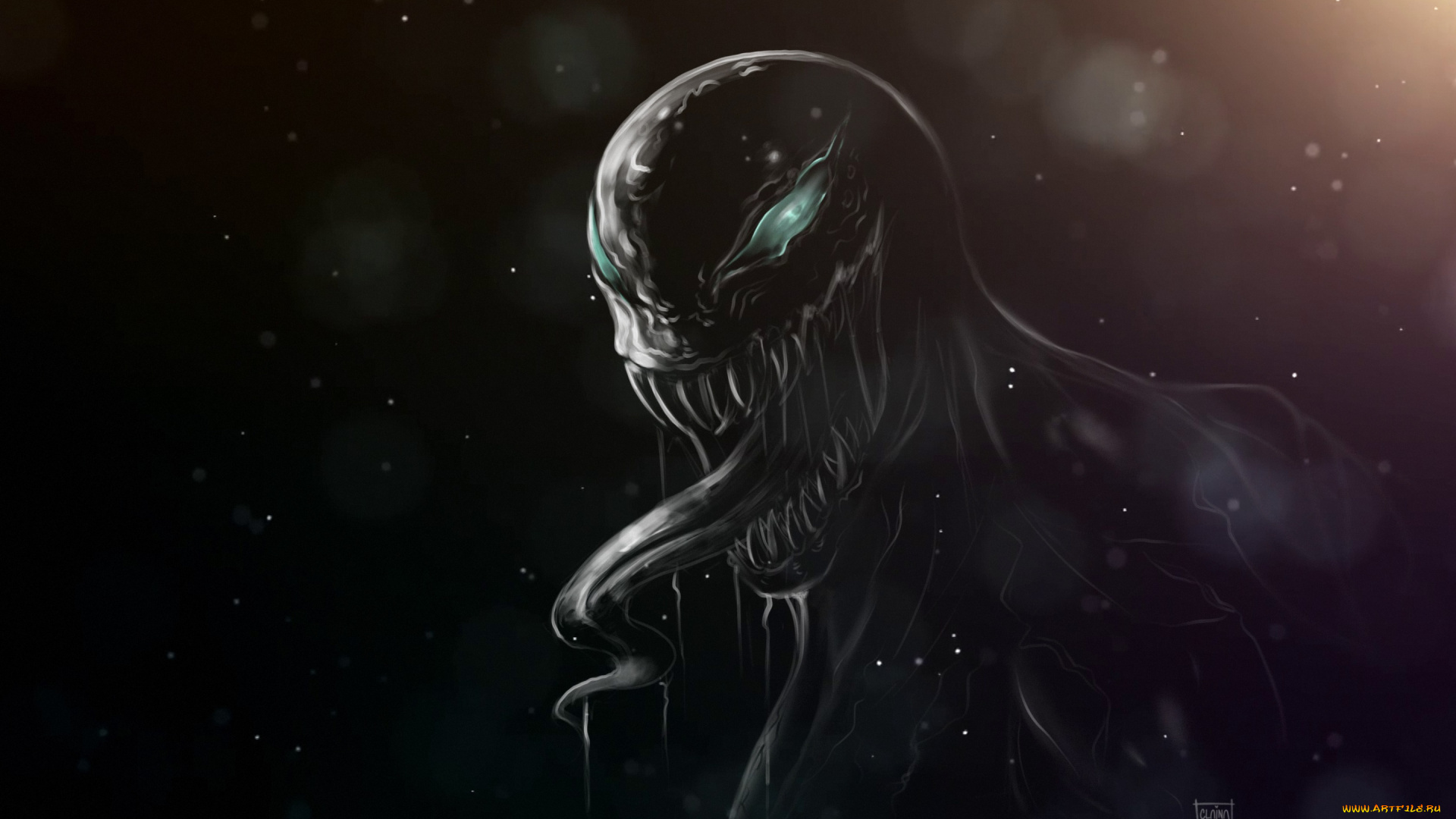 рисованное, кино, веном