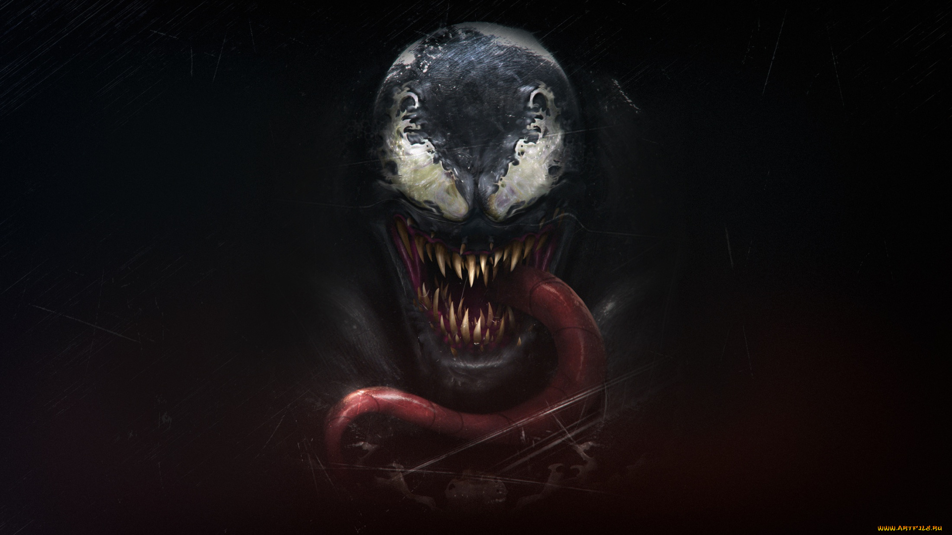 рисованное, кино, веном