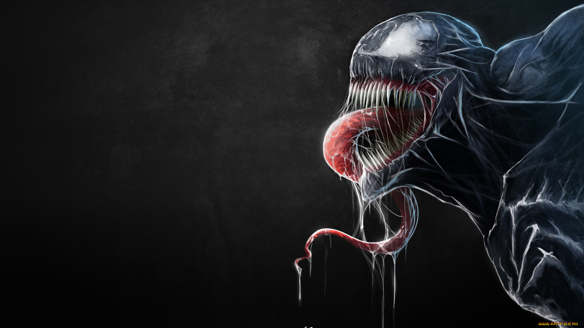 рисованное, кино, веном