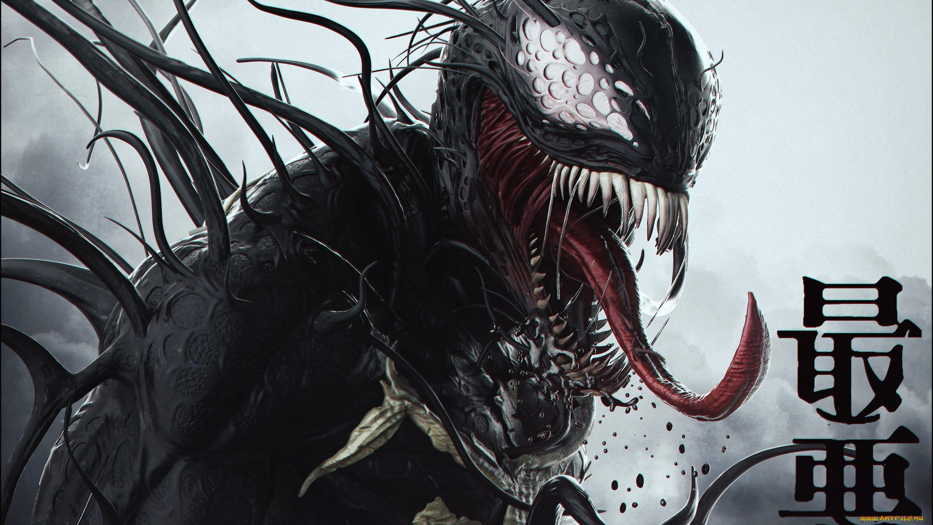 рисованное, кино, веном