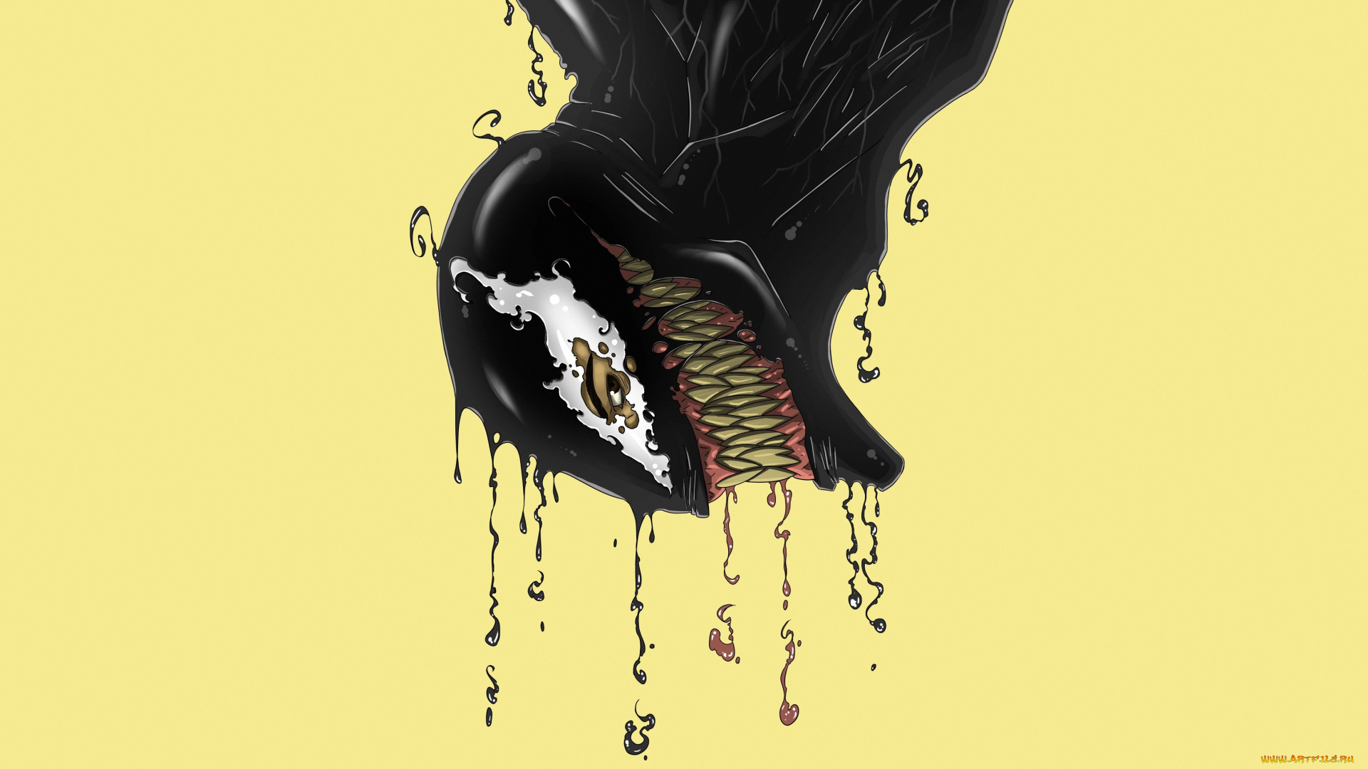 рисованное, комиксы, веном