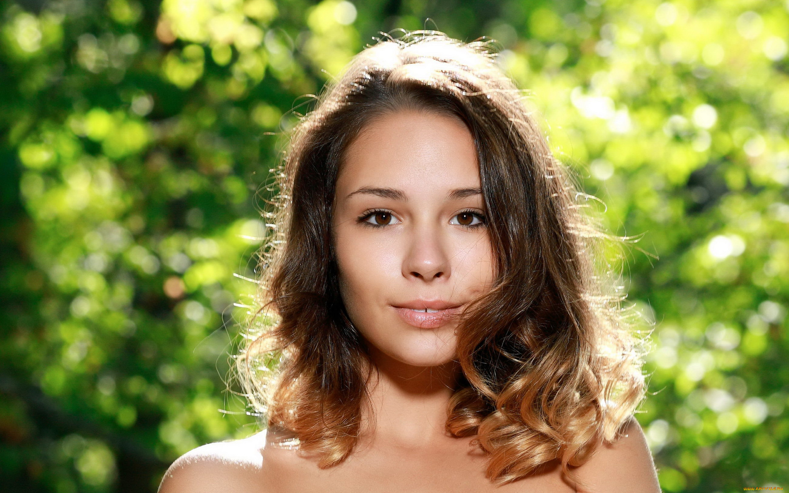 arina, f, девушки, -unsort, , лица, , портреты, модель, красотка, девушка, шатенка, лицо, arina, f, улыбка, макияж, портрет