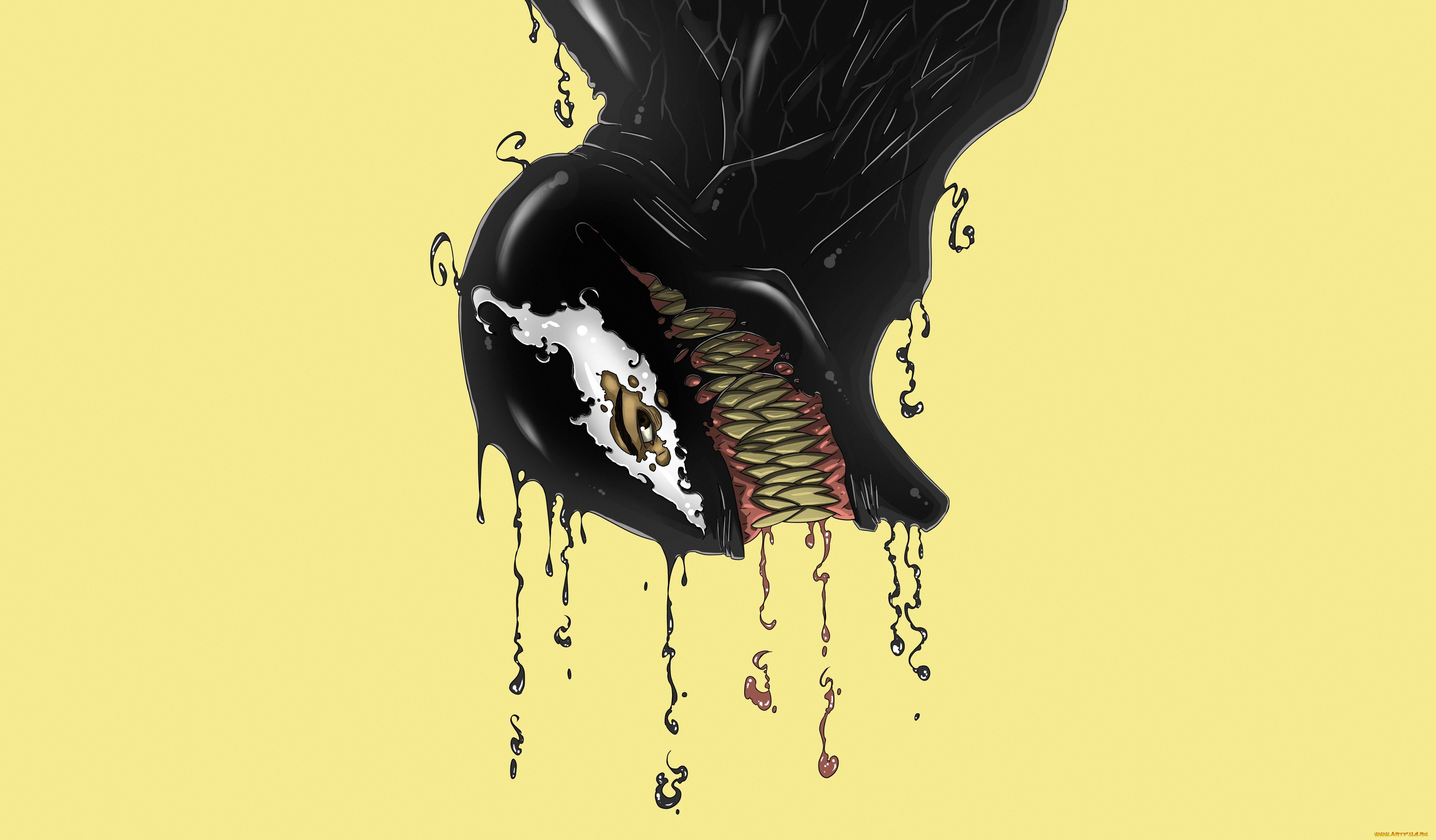 рисованное, комиксы, веном