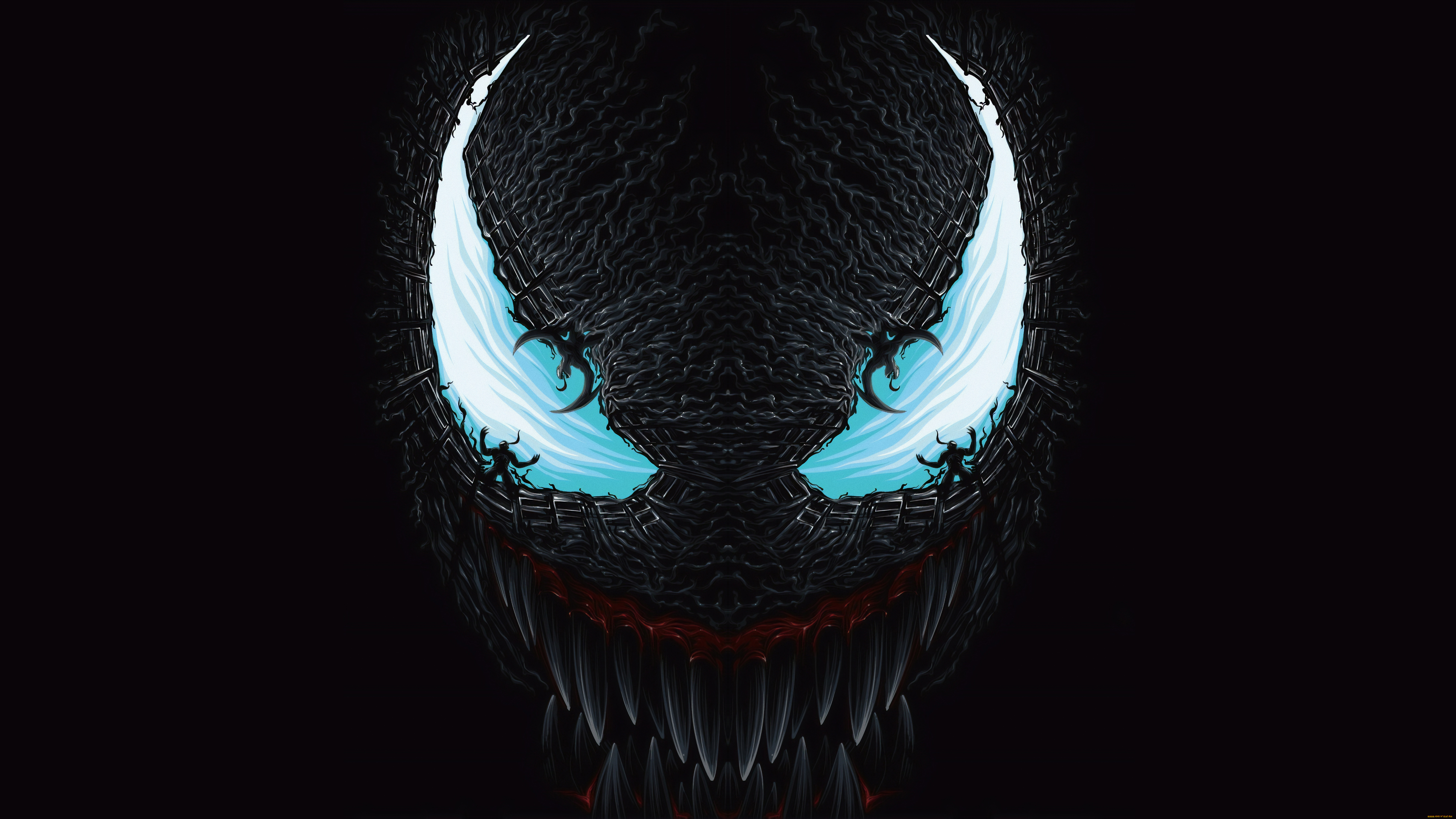 рисованное, кино, веном