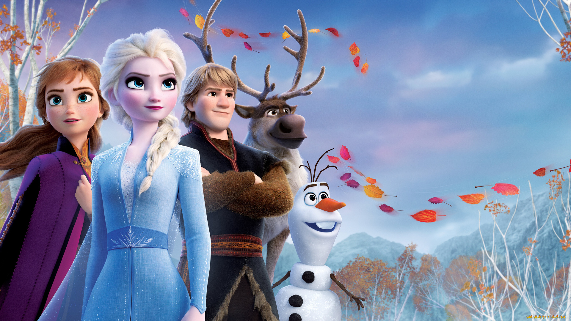 мультфильмы, frozen, ii, frozen, 2, холодное, сердце, эльза