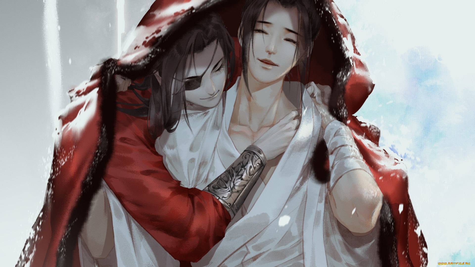 аниме, tian, guan, ci, fu, благословение, небожителей, tian, guan, ci, fu, мосян, тунсю