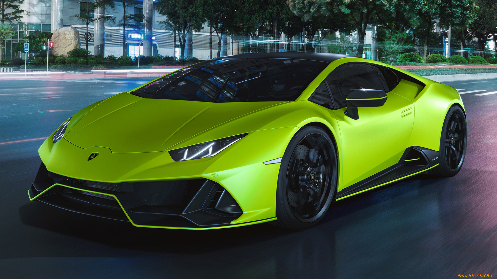 lamborghini, huracan, evo, fluo, capsule, 2020, автомобили, lamborghini, huracan, evo, fluo, capsule, 2020