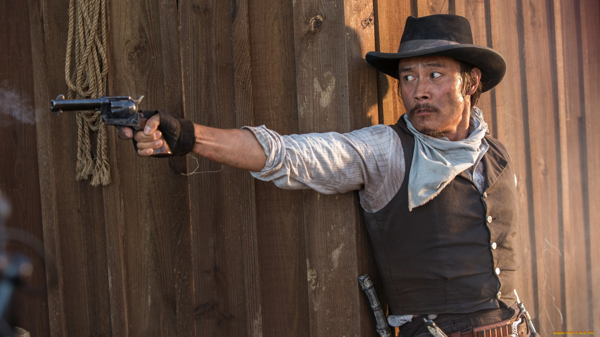 magnificent, seven, кино, фильмы, the, magnificent, seven, ковбой, револьвер, стена