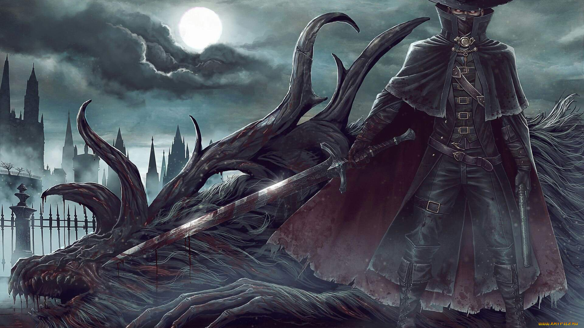 видео, игры, bloodborne