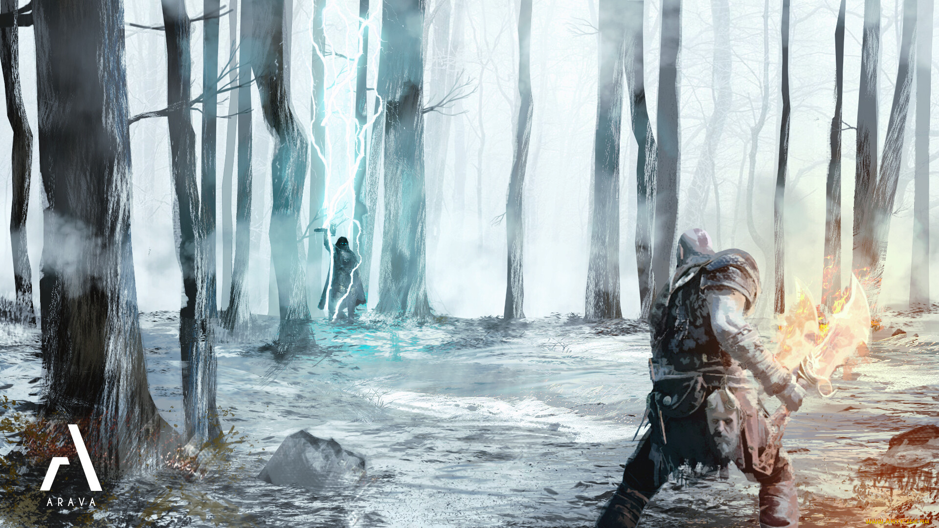 видео, игры, god, of, war, ii, god, of, war, ii