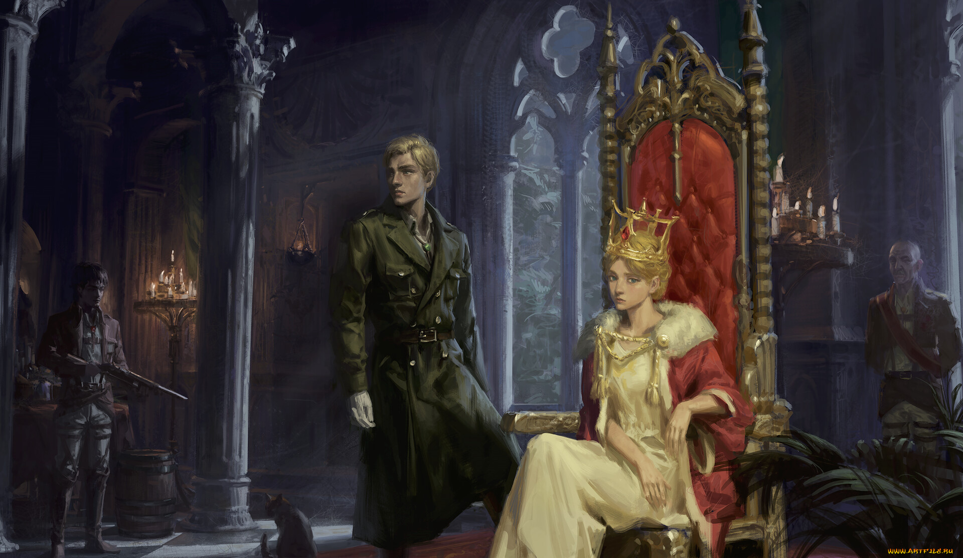 аниме, shingeki, no, kyojin, attack, on, titan