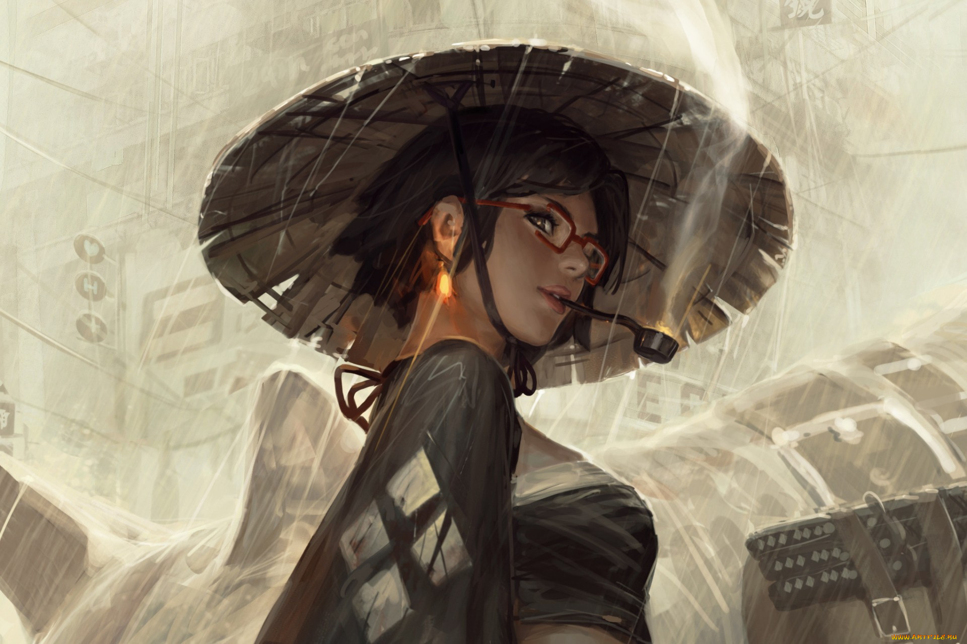 guweiz, фэнтези, девушки, девушка