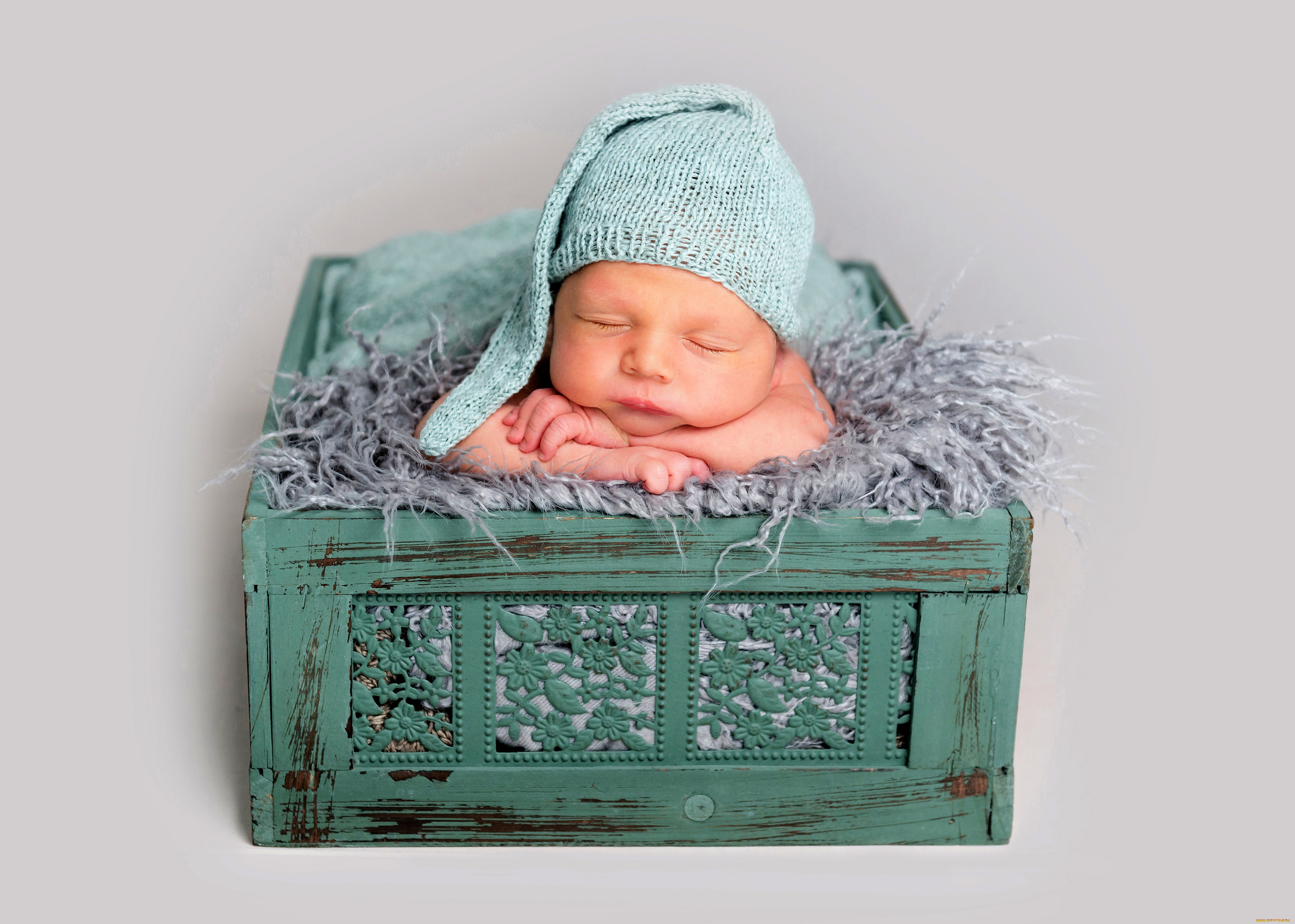 разное, дети, ребенок, шапка, ящик