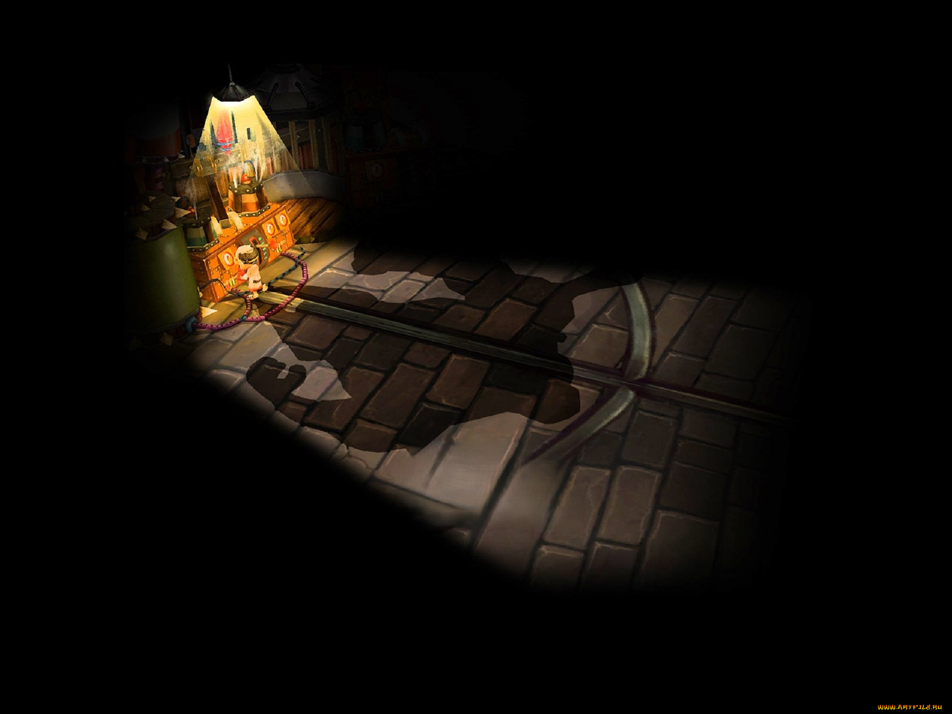 видео, игры, dragonica, свет, тень, техника