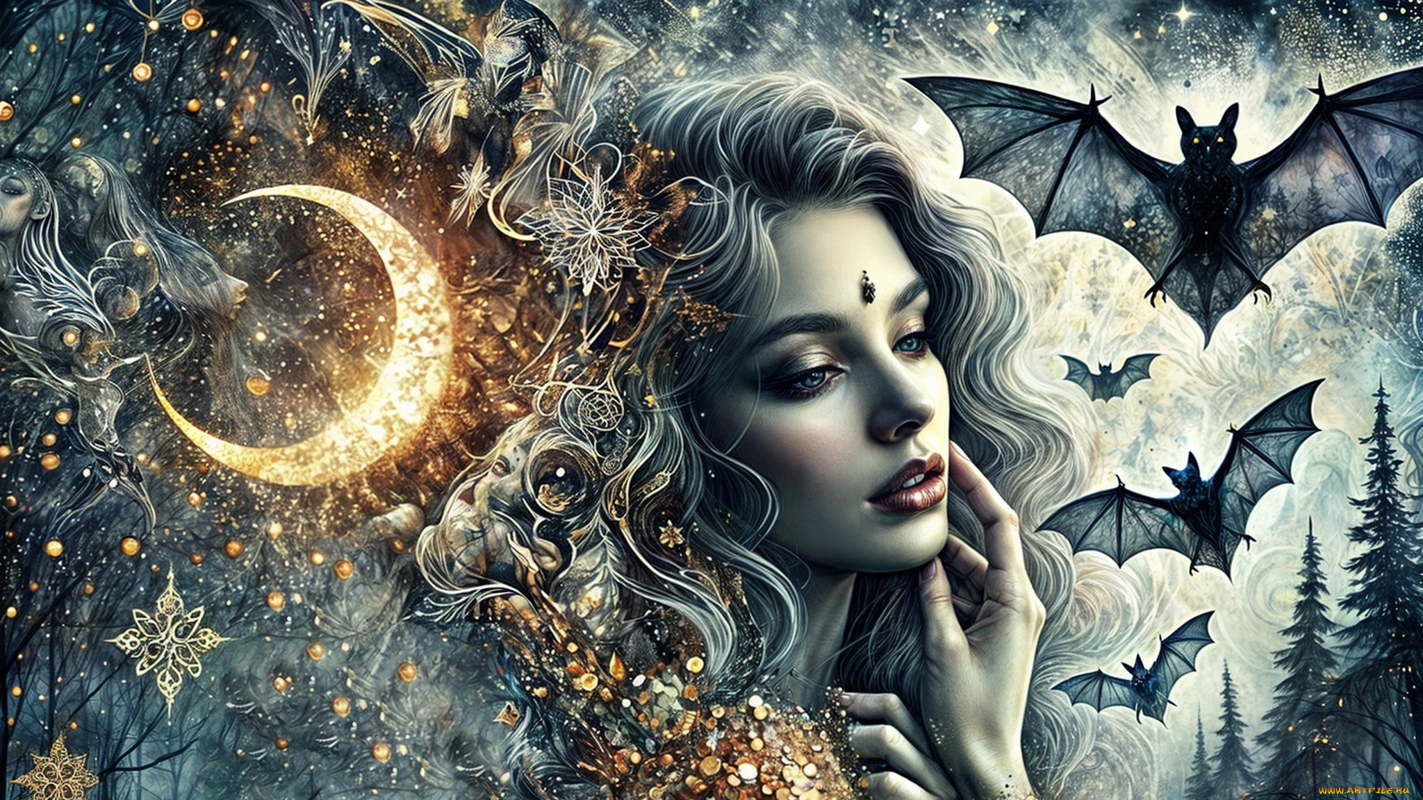 фэнтези, девушки, нейросети, графика, нейроарт, ai, art, нейронные, сети, рисунки, нейро, искусство, нейрографика, graphics, neuroart, neural, networks, drawings, neuro, neurography