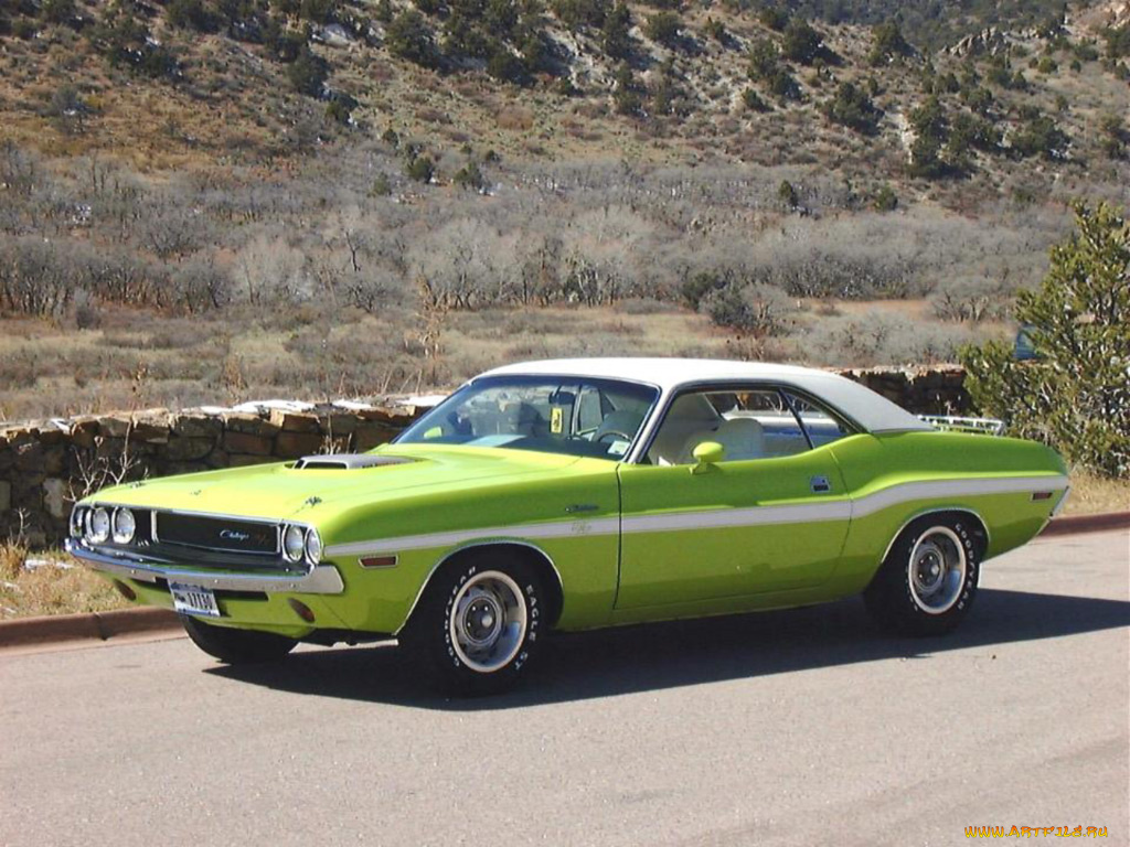 dodge, challenger, 1970, rt, автомобили