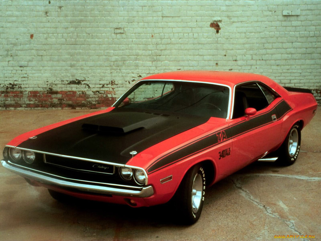 dodge, challenger, 1970, ta, автомобили
