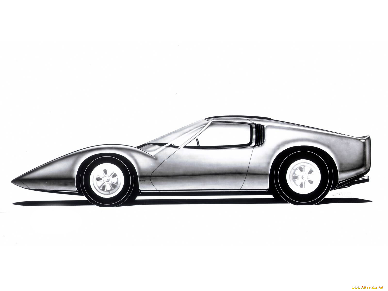 автомобили, рисованные