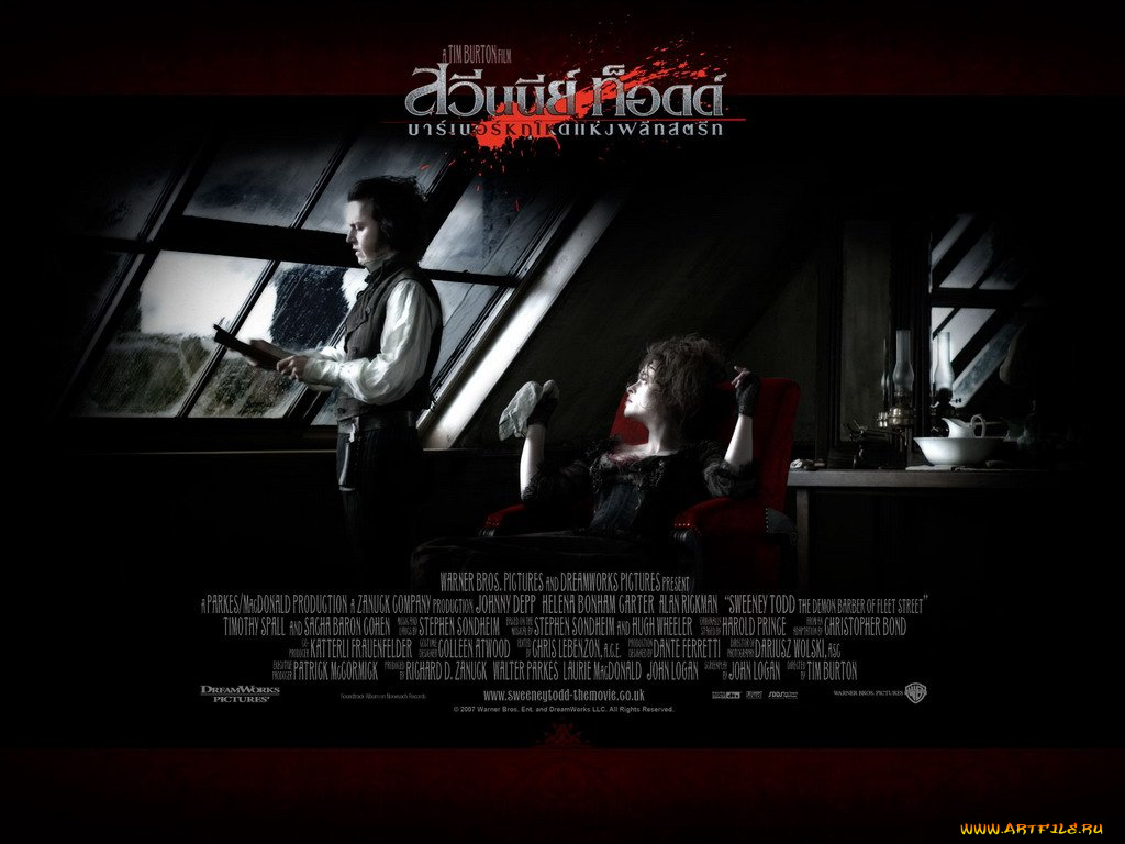 sweeney, todd, the, demon, barber, of, fleet, street, кино, фильмы