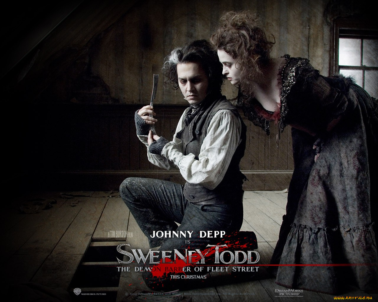 sweeney, todd, the, demon, barber, of, fleet, street, кино, фильмы