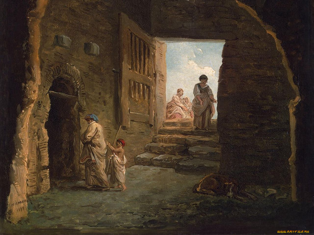 hubert, robert, рисованные