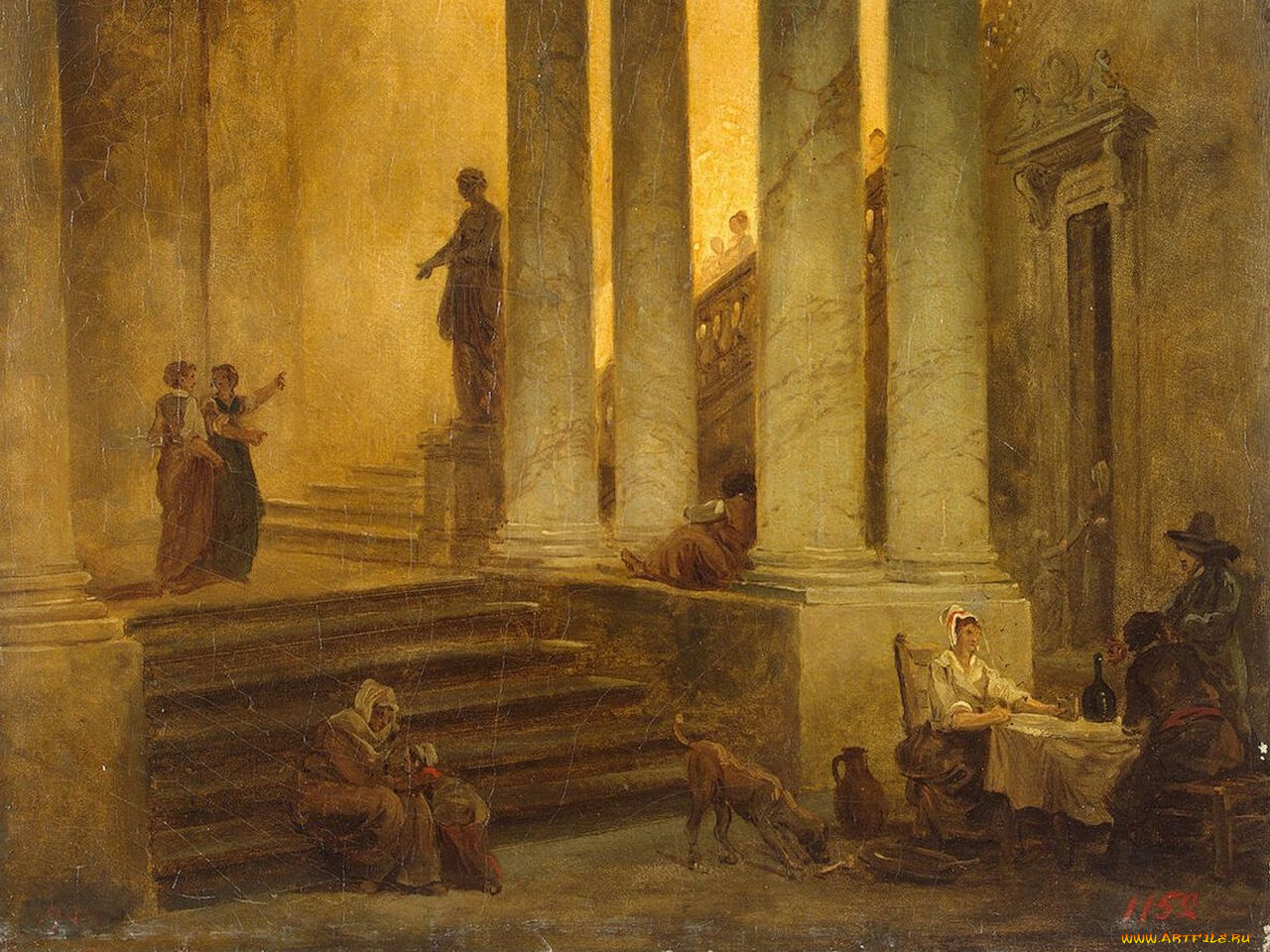 hubert, robert, рисованные