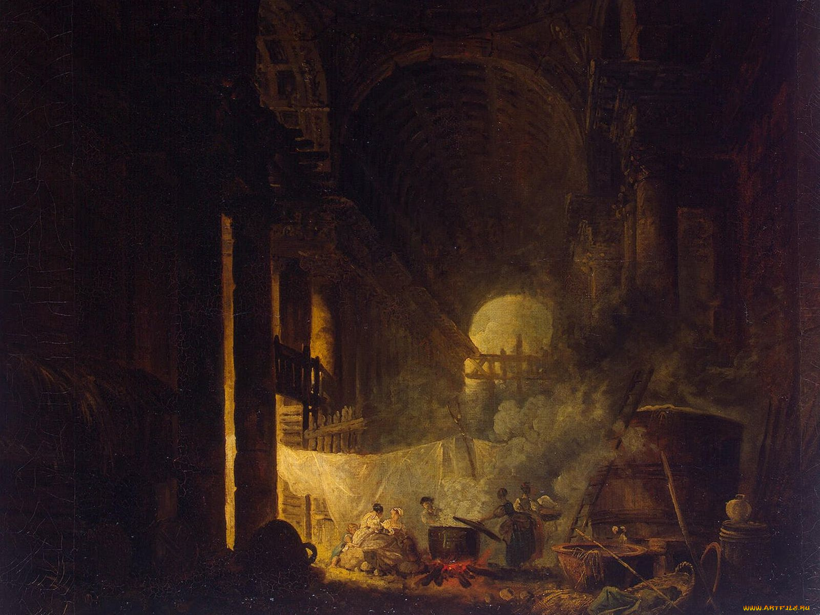 hubert, robert, рисованные