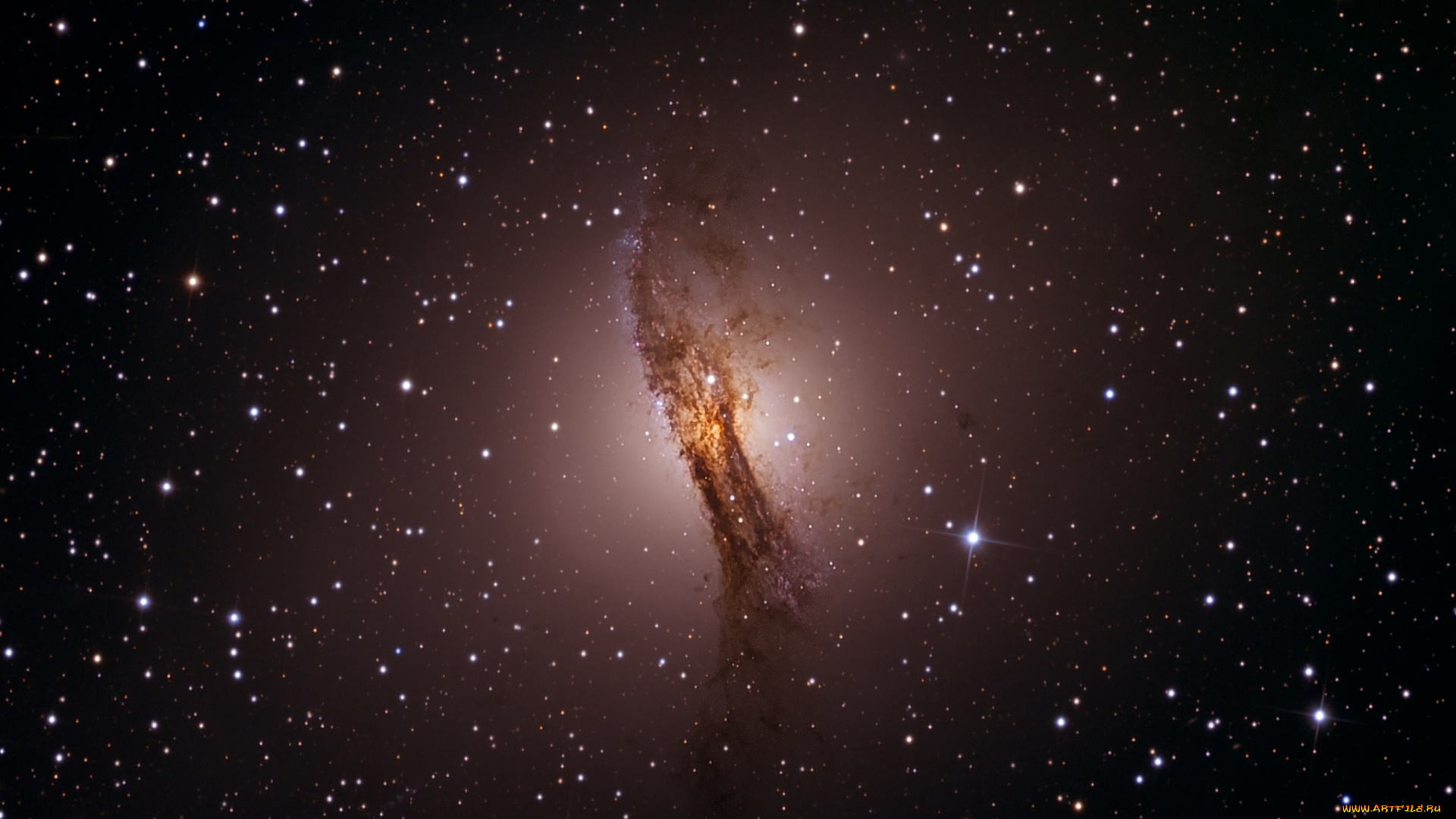 центавр, космос, галактики, туманности