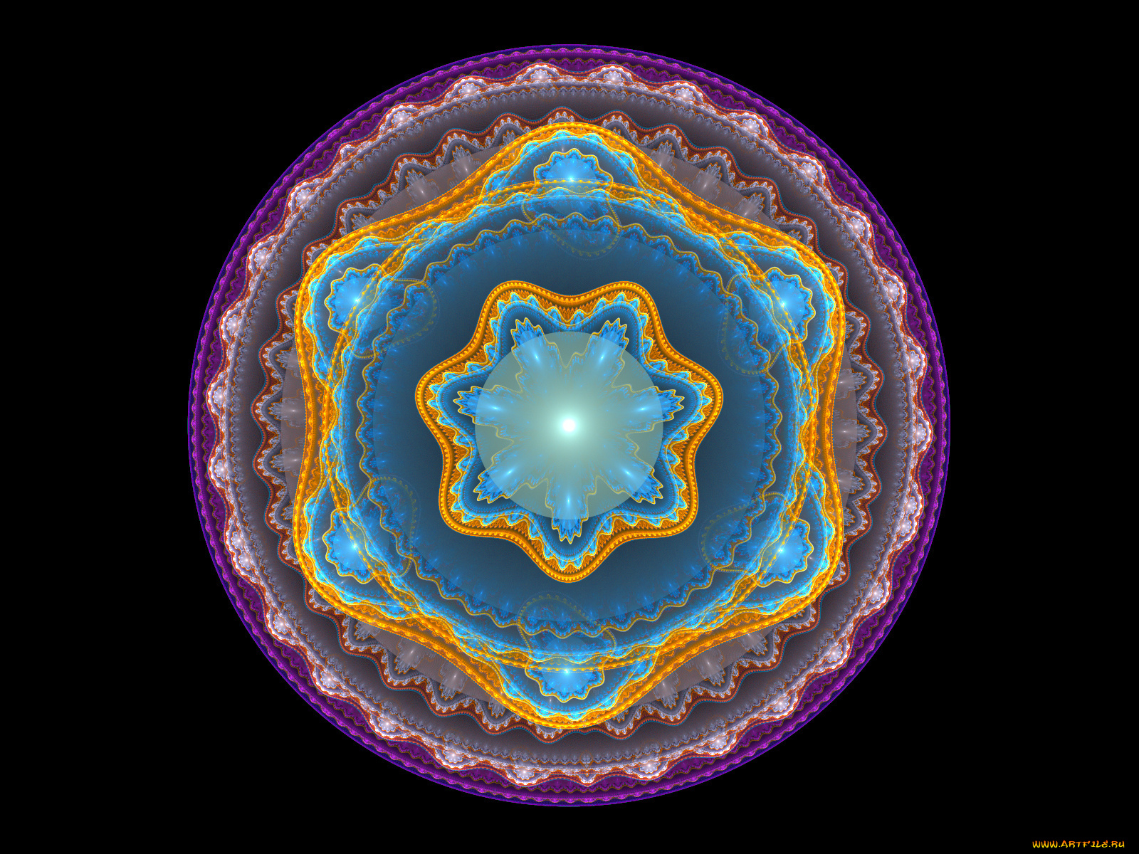 3д, графика, fractal, фракталы, фон, узор