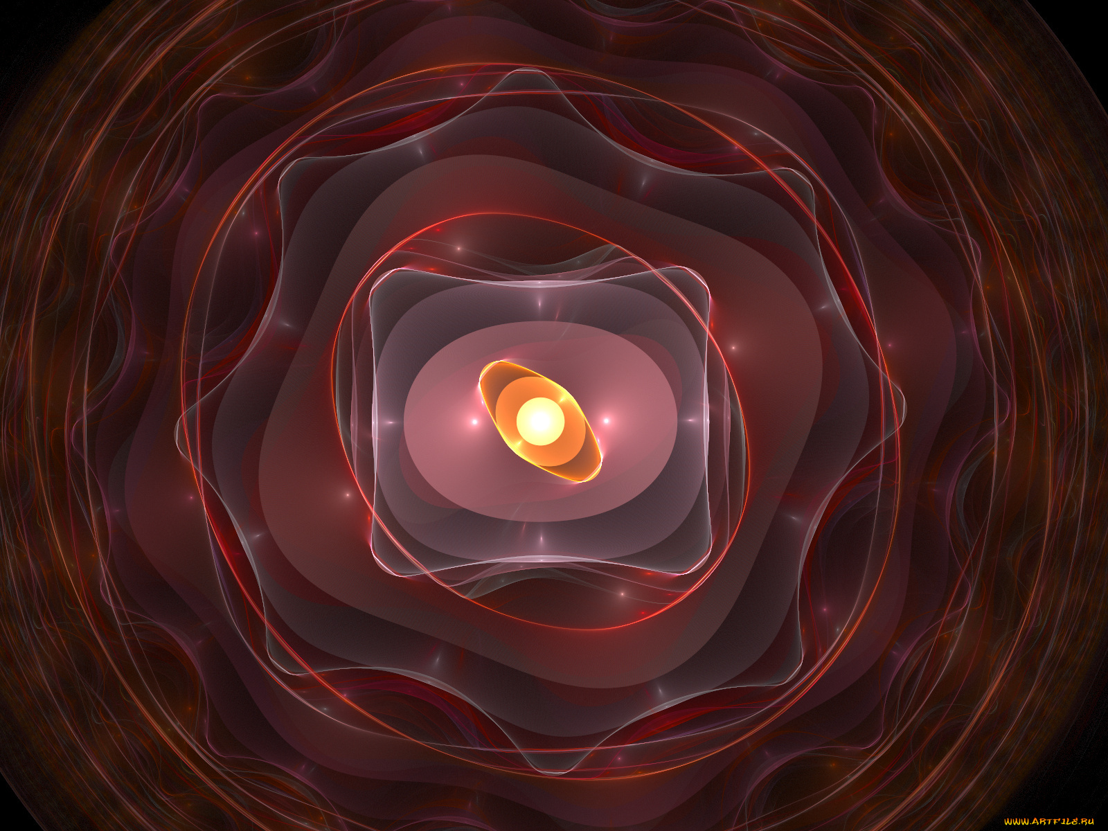 3д, графика, fractal, фракталы, узор, фон