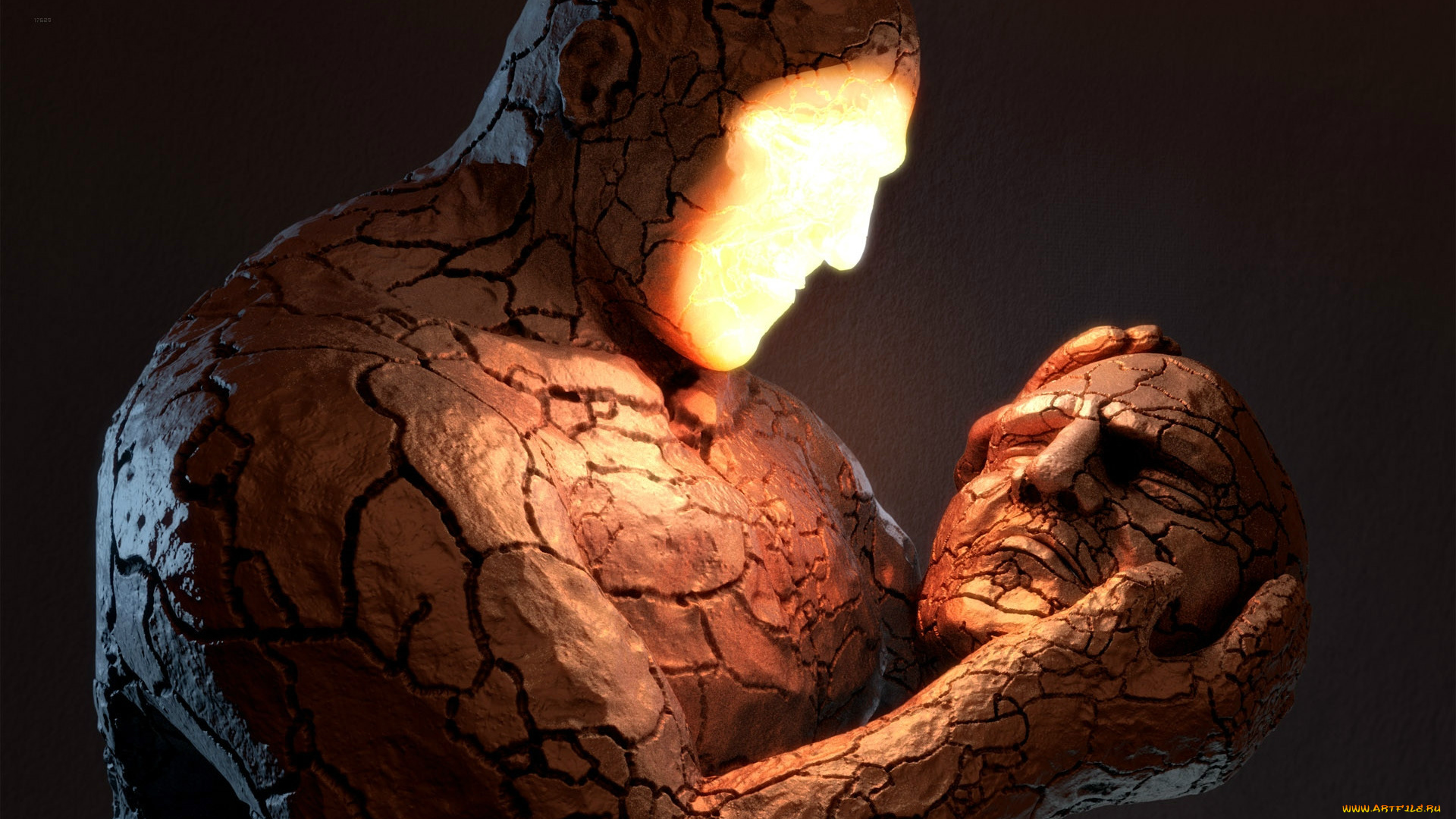 mathias, koehler, фэнтези, существа, лицо, свет